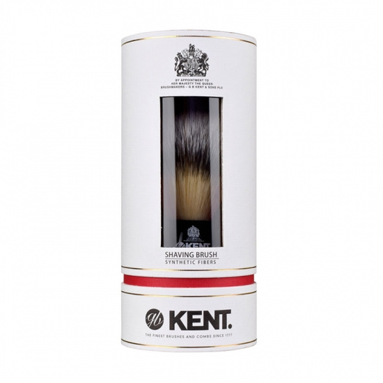 Black Silvertex Synthetic Shaving Brush Medium