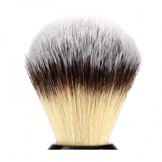 Black Silvertex Synthetic Shaving Brush Large