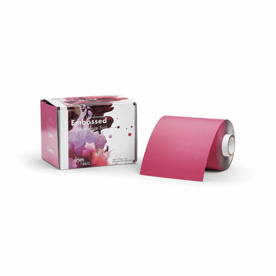 Folie Embossed - 100 m - Hot Pink
