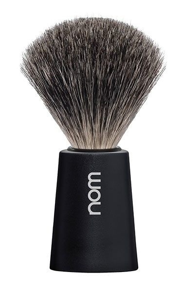 Carl Shaving Brush, Pure Badger, Handle Material Plastic Black