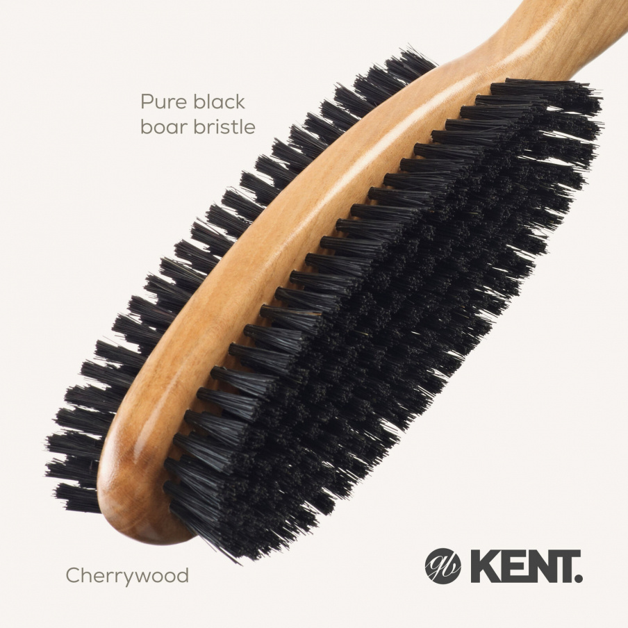 Double-Sided Cherrywood Bristle Nylon Mix Clothes Brush