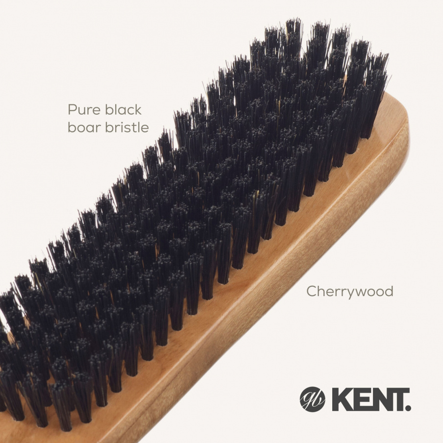 Travel Size Cherrywood Bristle Nylon Mix Clothes Brush