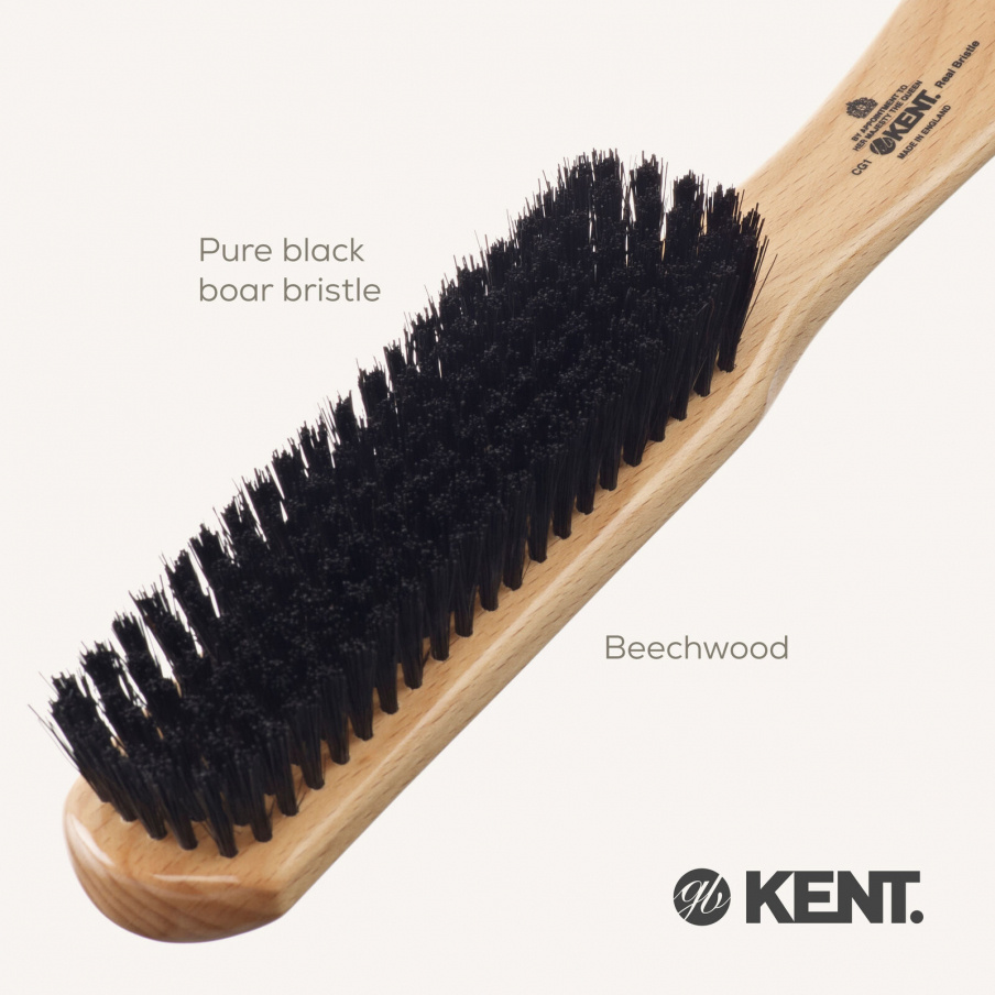 Beechwood Bristle Nylon Mix Clothes Brush