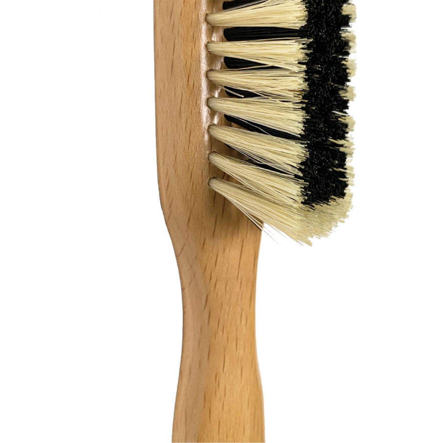 Cashmere Care Light Wood Bristle Nylon Mix Clothes Brush