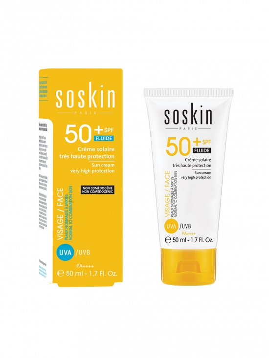 spf50+ Fluid Sun Cream Very High Protection 50ml - Sun Guard