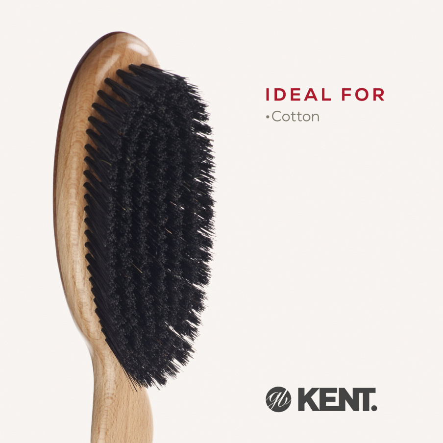 Pure Bristle Beechwood and Dark wood Clothes Brush