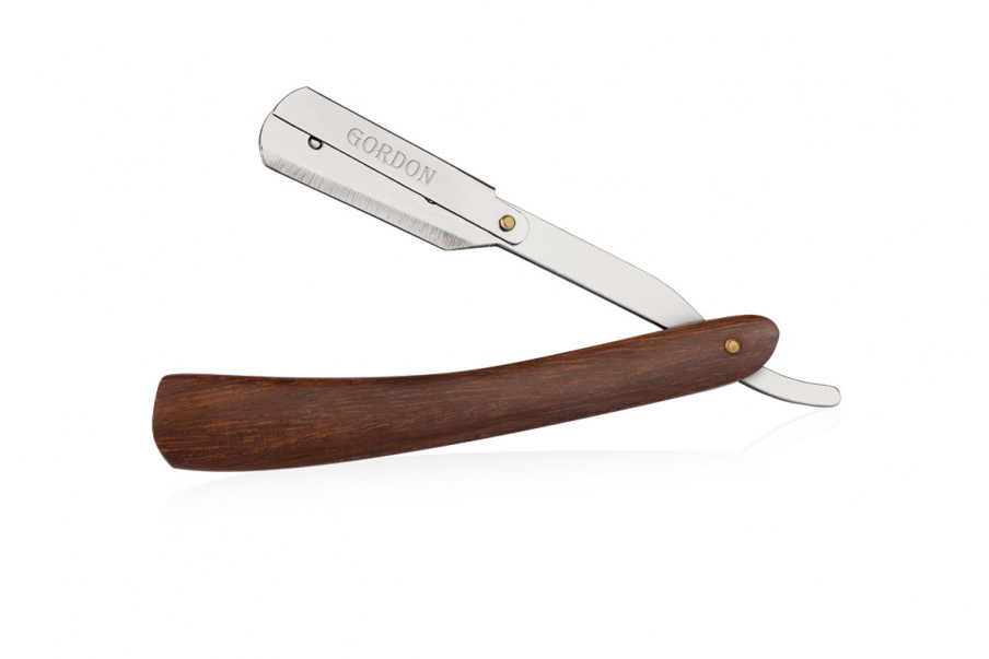 Beard Razor with Wooden Handle