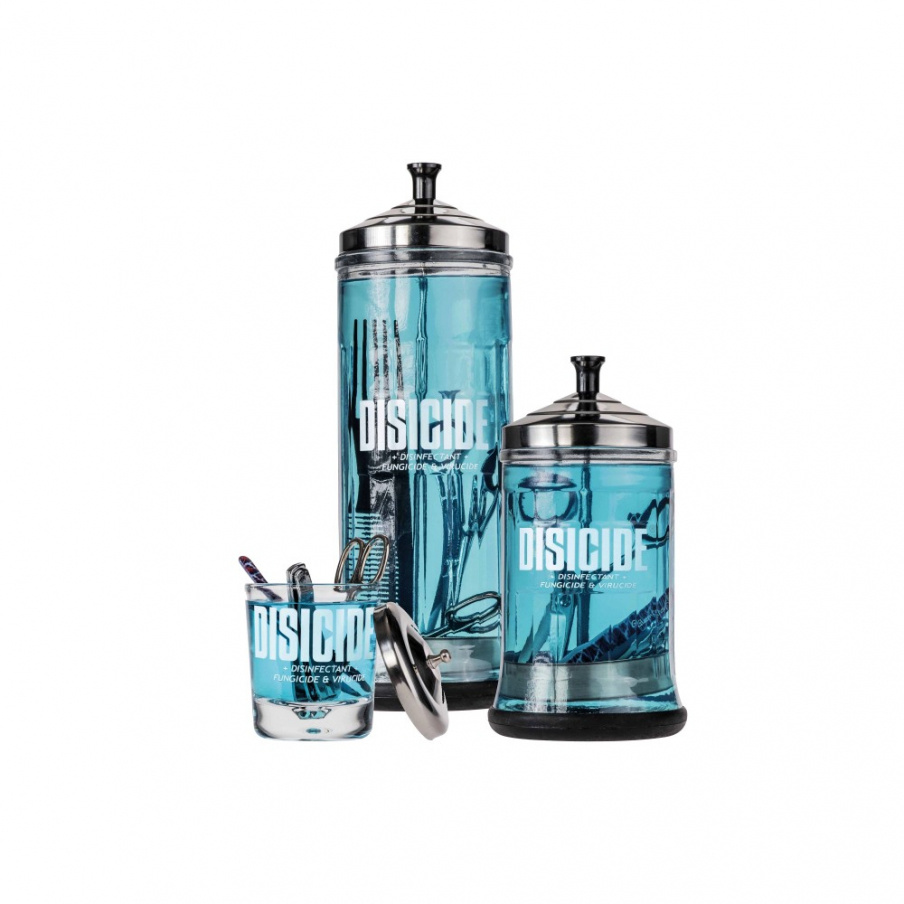 Disicide Glass Jar Small 160 ml