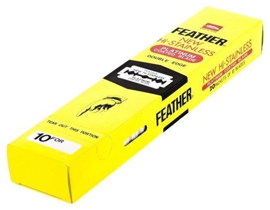 Hi-Stainless Dubbelrakblad x200