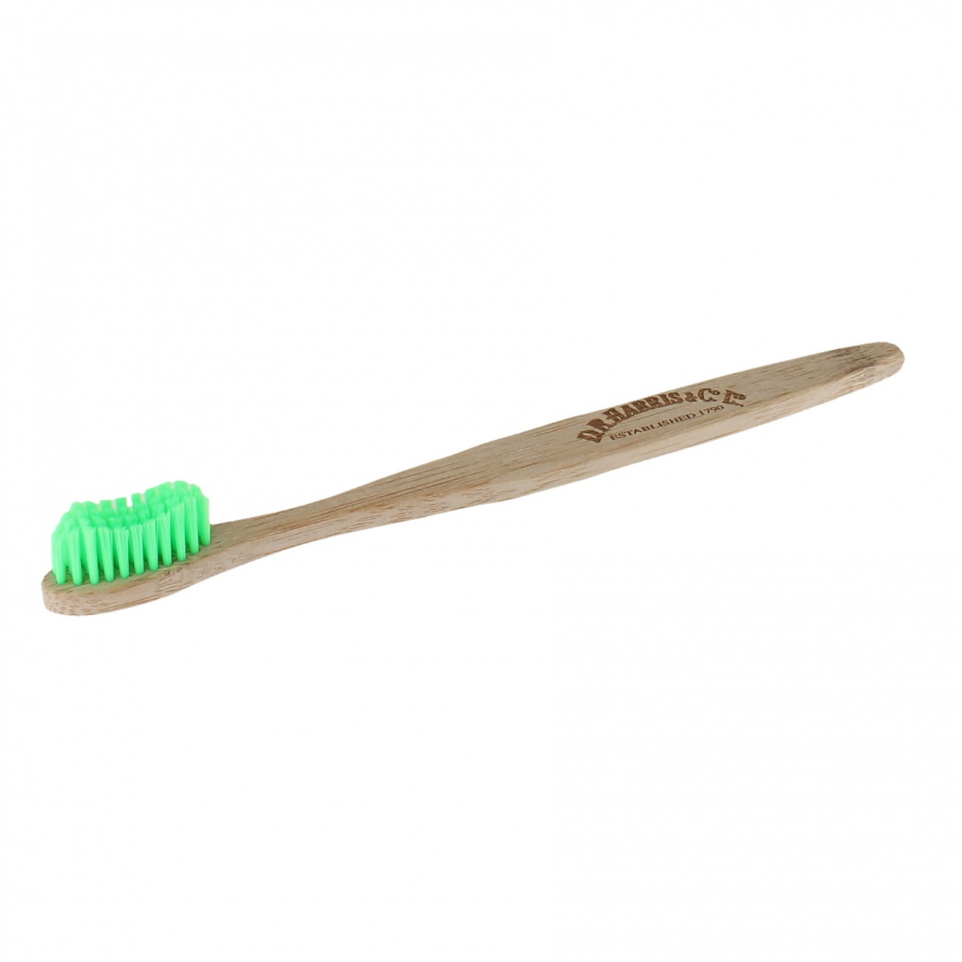 Light Green Bristle Biodegradable Bamboo Toothbrush - One Size