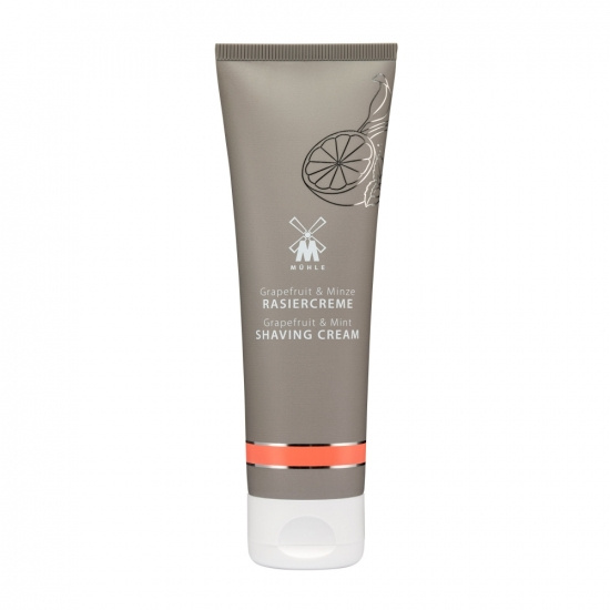 Set Rytmo Walnut, Pure Badger Fusion Shaving Cream Grapefruit/mint