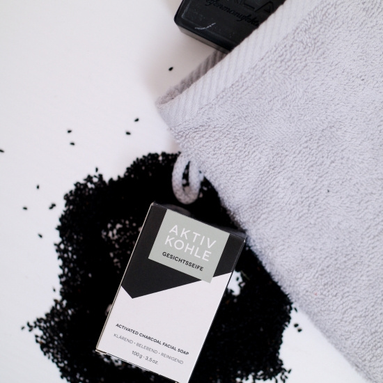 Klars Coal Soap Palm Oil-free