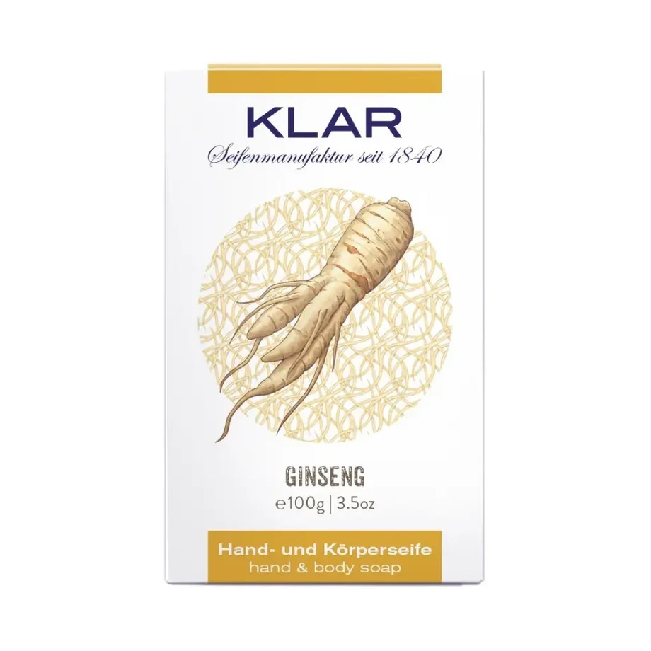 Klars Ginseng Soap Palm Oil-free