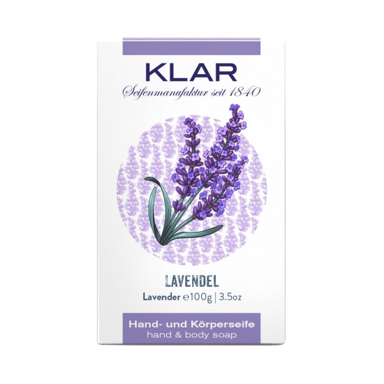 Klars Lavender Soap Palm Oil-free