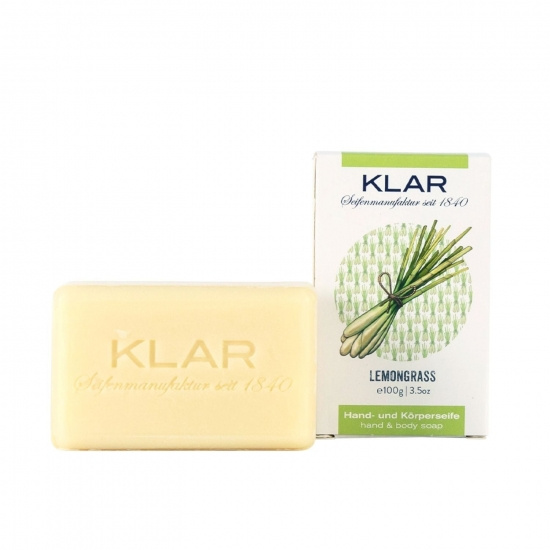 Klars Lemongrass Soap Palm Oil-free