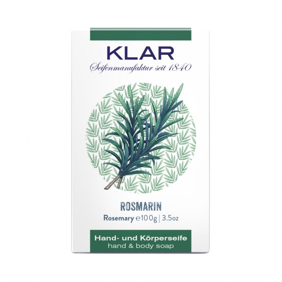 Klars Rosemary Soap Palm Oil-free