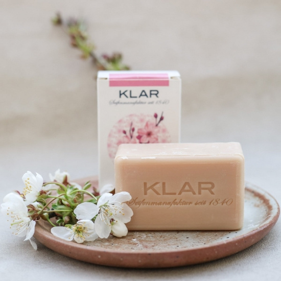 Klars Cherry Blossom & Rice Milk Soap Palm Oil-free
