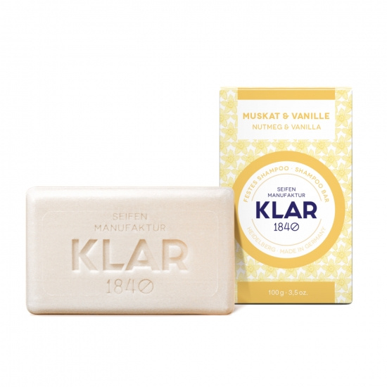 Klars Shampoo Bar Nutmeg & Vanilla