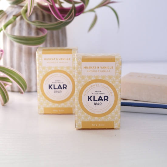 Klars Shampoo Bar Nutmeg & Vanilla