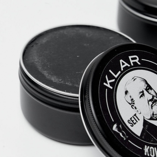 Klars Shaving Soap Coal Palm Oil-free