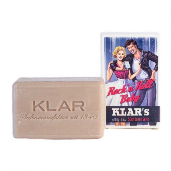 Klar's Special Edition Of 50 Retro Soap a Rock'n'roll Palm Oil Free