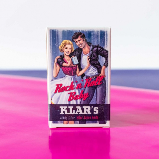 Klar's Special Edition Of 50 Retro Soap a Rock'n'roll Palm Oil Free