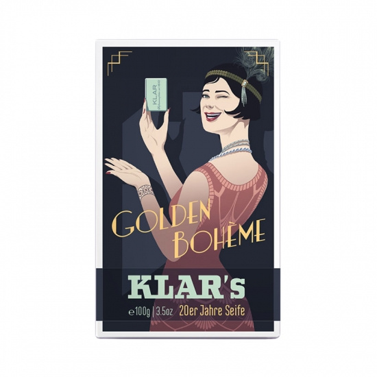 Klar's Special Edition Of 20 Retro Soap a Golden Boha Me Palm Oil-free