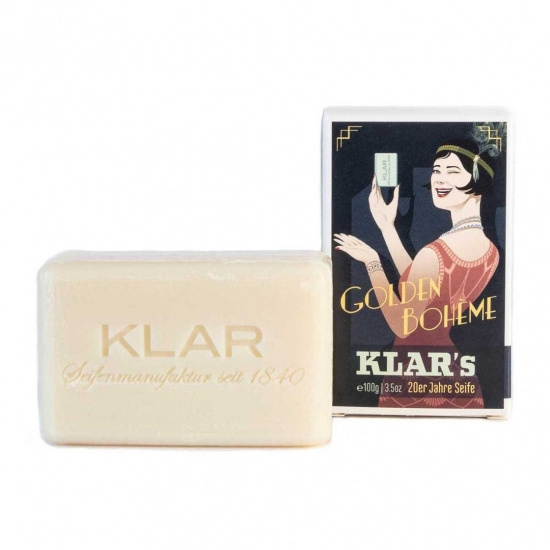 Klar's Special Edition Of 20 Retro Soap a Golden Boha Me Palm Oil-free