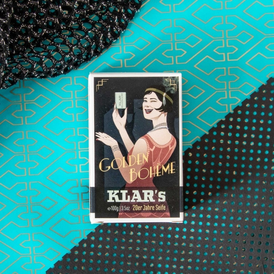 Klar's Special Edition Of 20 Retro Soap a Golden Boha Me Palm Oil-free