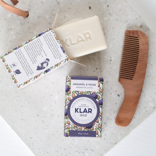 Klars Shampoo Bar Argan Oil & Fig