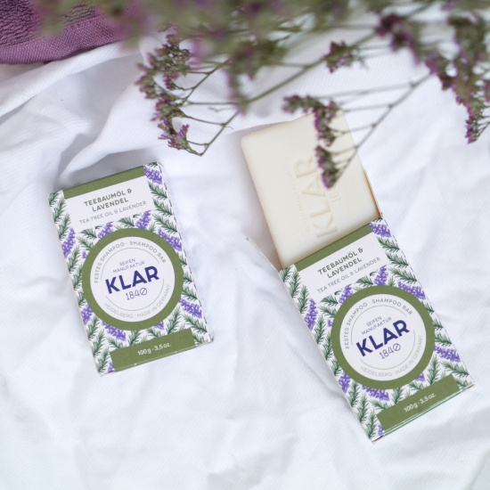 Klars Shampoo Bar Tea Tree Oil & Lavender