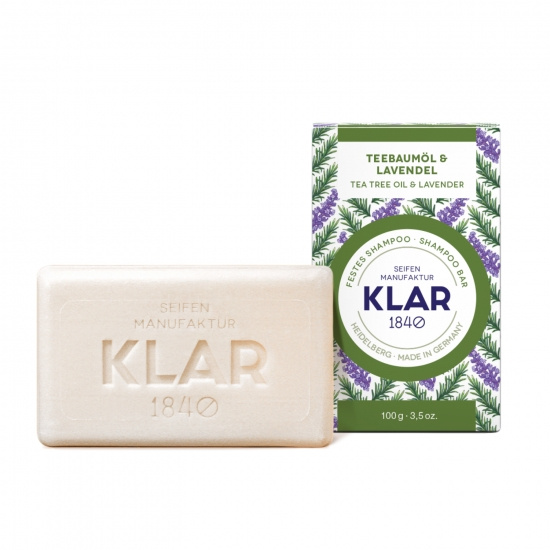 Klars Shampoo Bar Tea Tree Oil & Lavender