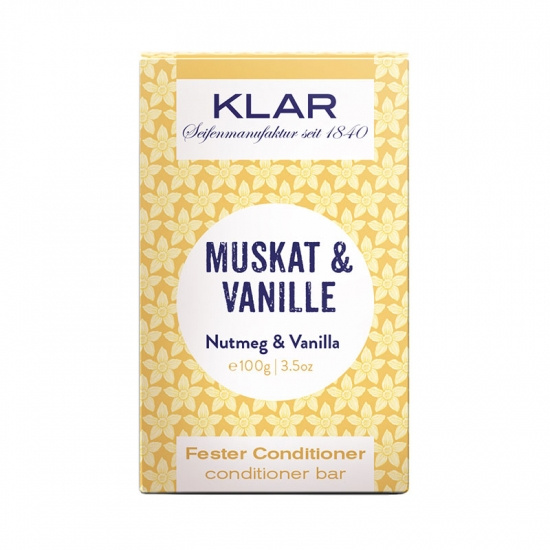 Klars Solid Conditioner Nutmeg & Vanilla
