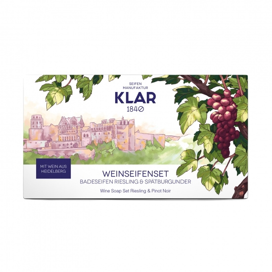 Klars Wine Soap Set Palm Oil Free