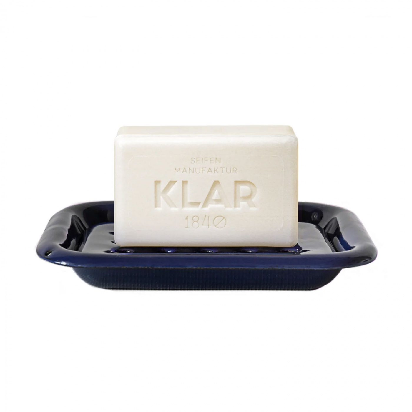 Navy Blue Soap Dish
