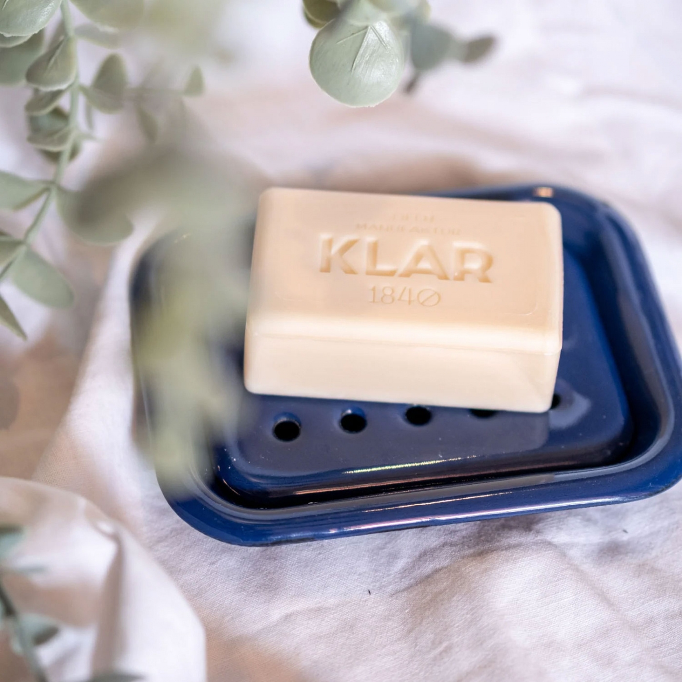 Navy Blue Soap Dish