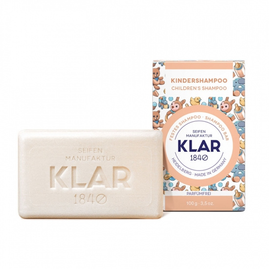 Klars Shampoo Bar For Children (free Of Perfume)