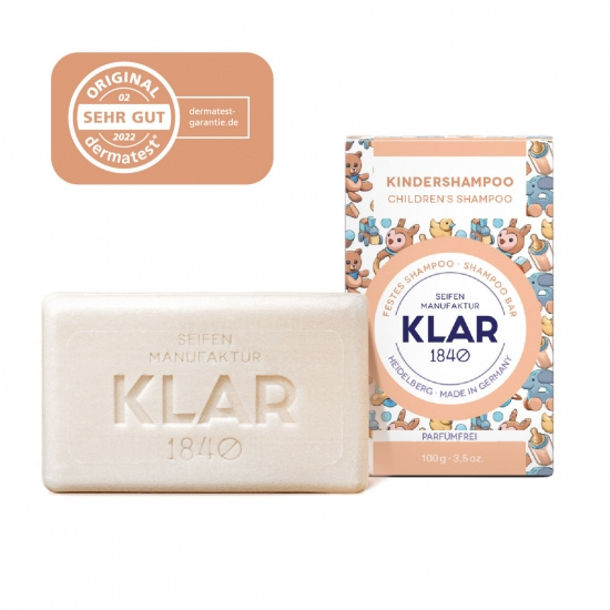 Klars Shampoo Bar For Children (free Of Perfume)