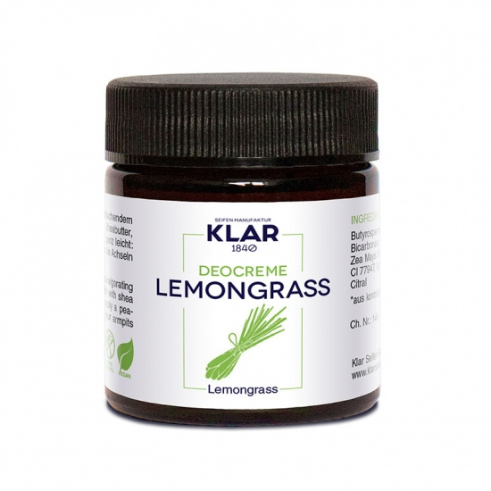 Klar's Deocreme Lemongrass