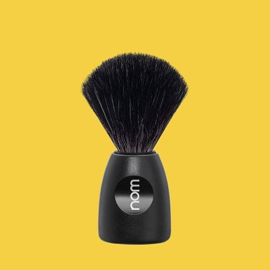 Lasse Shaving Brush, Black Fibre, Handle Material Plastic Black