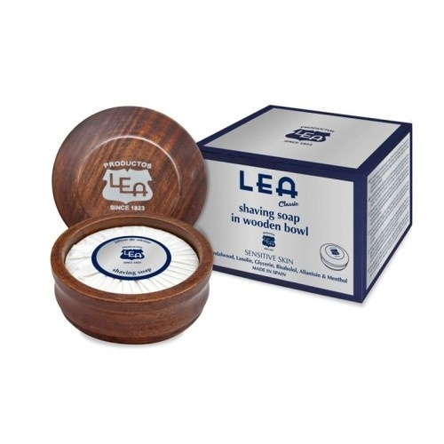 Lea Classic Shaving Soap In Wooden Bowl - 100 Gr