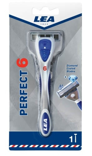 Lea Perfect 6 Evolution System. 6 Blade + 1 Precisian Diamond System - Blister