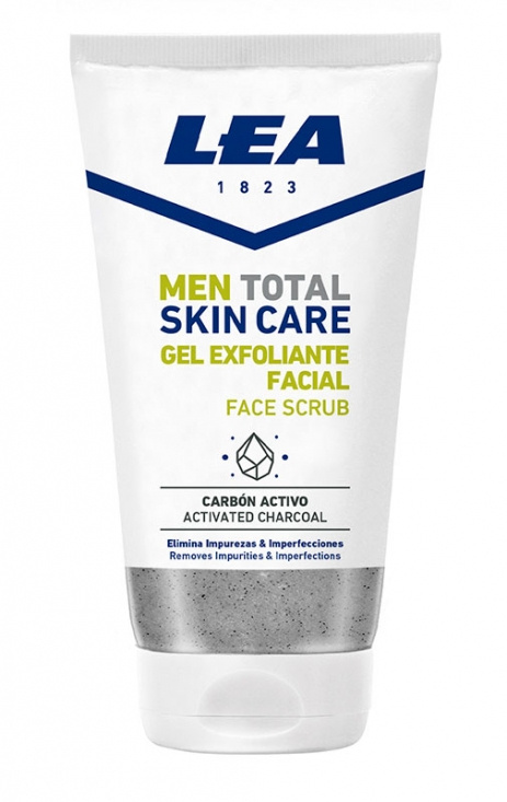 Men Total Skin Care Activated Charcoal Face Scrub