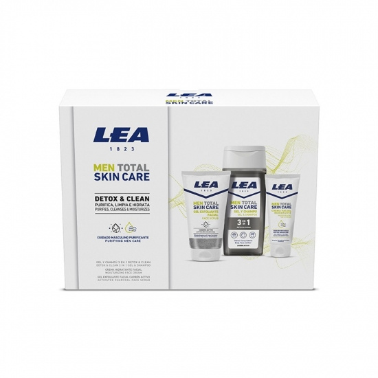 Lea Men Total Skin Care Detox & Clean Kit