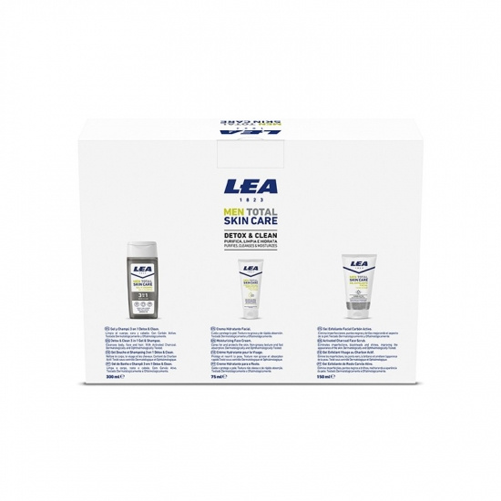 Lea Men Total Skin Care Detox & Clean Kit