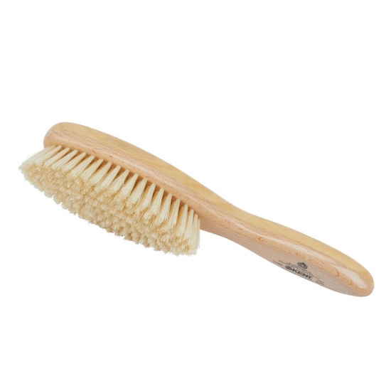 Handmade Satinwood Pure White Soft Bristle Oval Brush