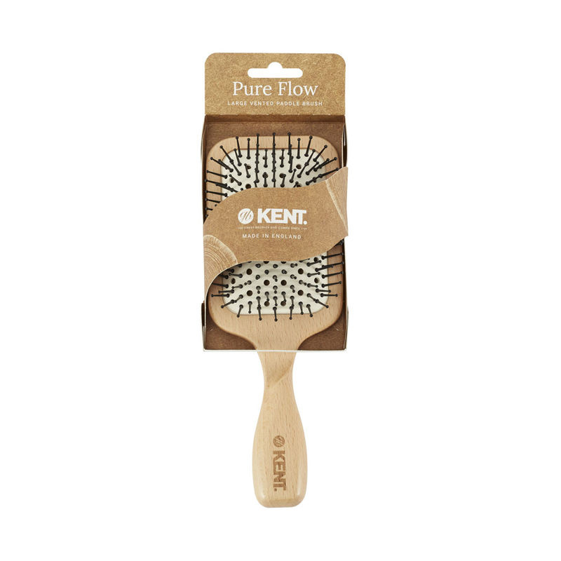 Pure Flow Large Vented Fine Quill Paddle Brush