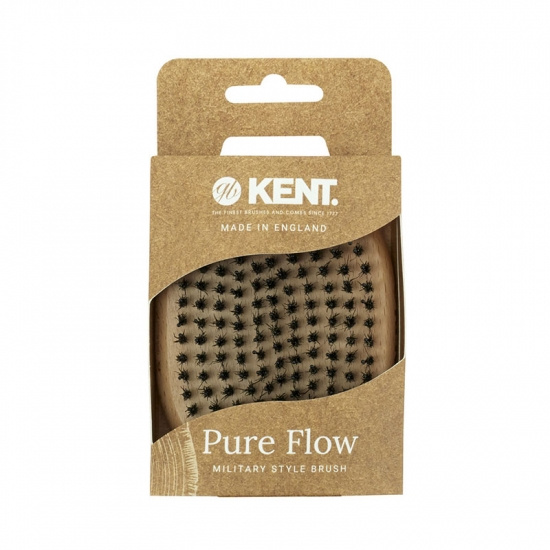 Pure Flow Bristle Nylon Mix Military Style Brush