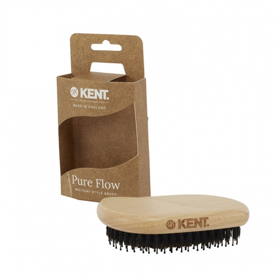 Pure Flow Bristle Nylon Mix Military Style Brush