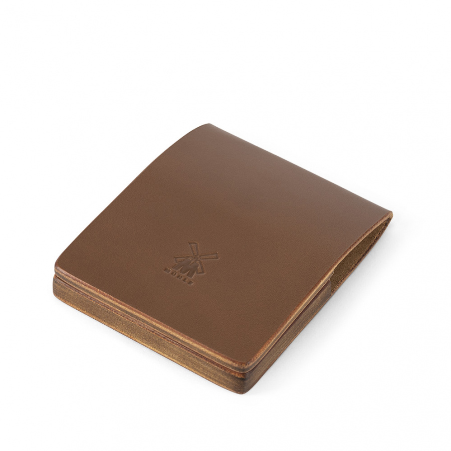 Manicure set with cowhide case